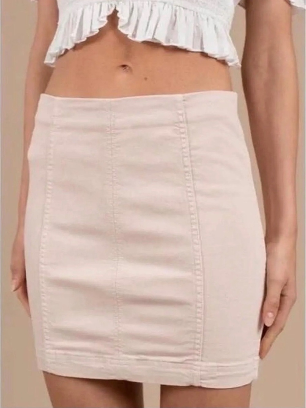 NWT Free People Modern Femme Mini Skirt
